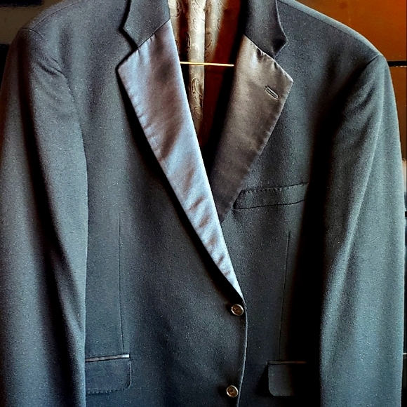 Arnold Bryant 46 R Dinner Jacket Cashmere/Mink. NWT - Picture 1 of 6